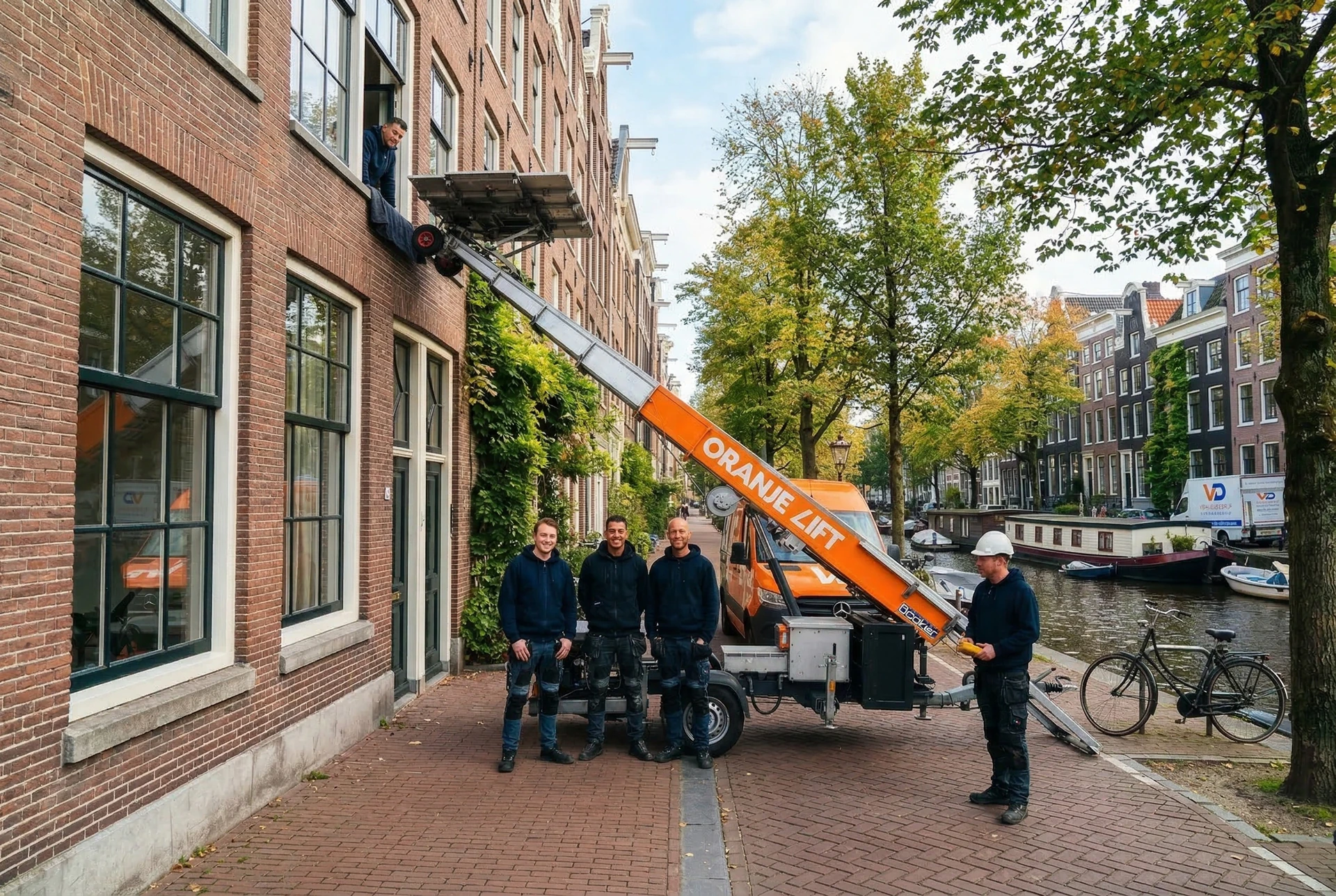 Professionele verhuislift Heemskerk